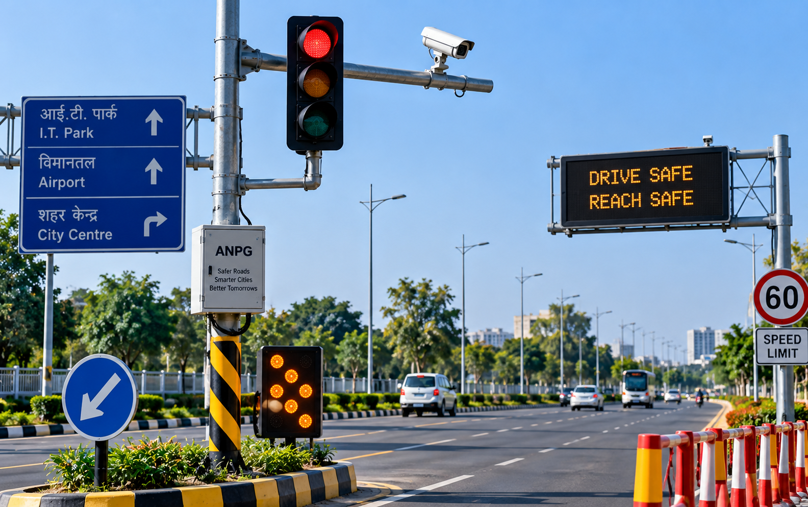 Traffic and road safety systems application
